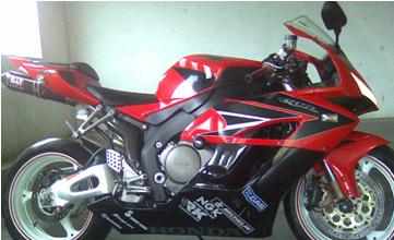 CBR1000rr 2004-2005 Красно-черн(сток)