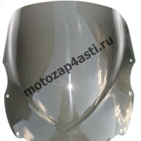Ветровое стекло ZZR400II/ZZR600 1993-2007 Дабл Бабл Дымчатое