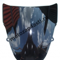 Ветровое стекло GSXR600/750 2001-2003/GSXR1000 2000-2002 Дабл Бабл Черное