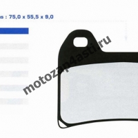 Колодки тормозные ST117 (Nissin 2p-270, EBC FA244)