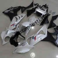 Комплект Мотопластика BMW S1000-1000RR 09-12 Бело-Черный.