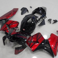 Комплект Мотопластика Honda CBR600RR 03-04 Красно-черный -4.