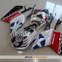 Комплект пластика DUCATI 848 1098 1198 WHITE STAR.