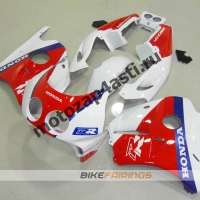Комплект Мотопластика Honda CBR250 MC22 Бело-Красно-Синий-3.