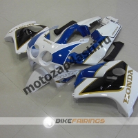 Комплект Мотопластика Honda CBR250 MC19 Бело-Черно-Синий.