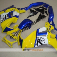 Комплект мотопластика Honda CBR600F3 95-98 Желто-Синий.