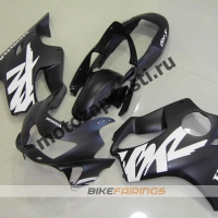 Комплект пластика Honda CBR600F4 98-00 Черный матовый-1.