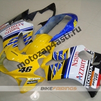Комплект пластика Honda CBR600F4 99-00 NASTRO Azzurro.