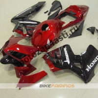 Комплект Мотопластика Honda CBR600RR 03-04 Красно-черный -3.