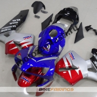 Комплект Мотопластика Honda CBR600RR 03-04 Красно-Сине-Серый-2.