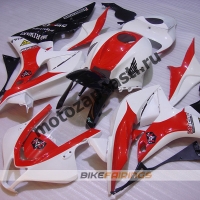 Комплект Мотопластика Honda CBR600rr 07-08 Красно-бело-черный-1.