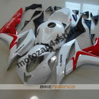 Комплект Мотопластика Honda CBR600rr 07-08 Бело-красный.