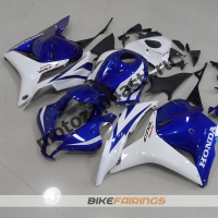 Комплект Мотопластика Honda CBR600rr 09-12 Бело-синий.