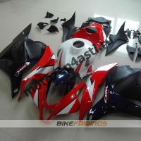 Комплект Мотопластика Honda CBR600rr 09-12 Бело-красно-сине-черный.