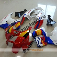 Комплект пластика Honda CBR900RR 96-97 Красно-бело-желто-синий.
