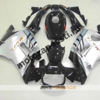 Комплект пластика Honda CBR600F3 95-98 Черно-Серебристый.