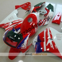 Комплект Мотопластика Honda NSR250 MC21 Красно-Бело-Сине-Зеленый-2.