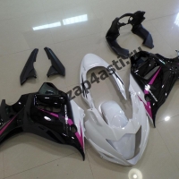Комплект пластика Suzuki GSXR650F 08-13 Бело-черный