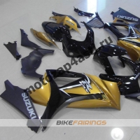 Комплекты пластика Suzuki GSXR1000 07-08 Черно-золотой.