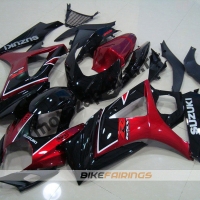Комплекты пластика Suzuki GSXR1000 07-08 Черно-красный.