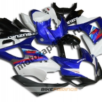 Комплекты пластика Suzuki GSXR1000 07-08 Черно-Бело-Синий.