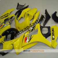 Комплекты пластика Suzuki GSXR1000 07-08 Черно-Желтый.