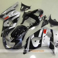 Комплект мотопластика Suzuki GSXR600-750 01-03,GSXR1000 00-02 Черно-серый-1.