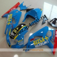 Комплект мотопластика Suzuki GSXR600-750 01-03,GSXR1000 00-02 RIZLA.