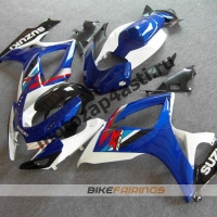 Комплекты пластика Suzuki GSXR600-750 06-07 Бело-синий.