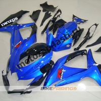 Комплекты пластика Suzuki GSXR600-750 08-09 Черно-синий.