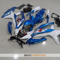 Комплекты пластика Suzuki GSXR600-750 08-09 бело-синий-2.
