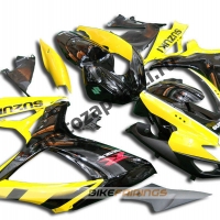 Комплекты пластика Suzuki GSXR600-750 08-09 Черно-желтый-2.