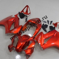 Комплект мотопластика Honda VFR800 02-12  Оранжевый.