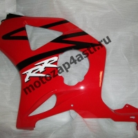 Боковинка Honda CBR954rr 02-03 левая Цвет Красно-черный