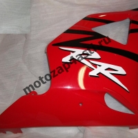Боковинка Honda CBR954rr 02-03 правая Цвет: Красно-черный
