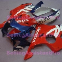 Комплект пластика Honda CBR600F4 98-00 Штатный Красно-Сине-Белый.