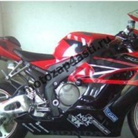 Комплект пластика Honda CBR1000RR 2006-2007 Штатный Красно-черный-1