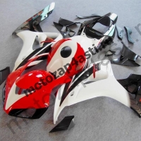 Комплект мотопластика Honda CBR1000RR 2006-2007 Штатный Бело-красно-черный-2.