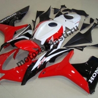 Комплект Мотопластика Honda CBR600rr 07-08 Штатный Красно-бело-черный.