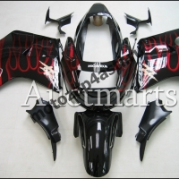 Комплекты пластика Honda CBR1100xx (Черный с огнем) Комплекты пластика Honda CBR1100xx (Черный с огнем)