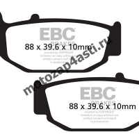 Колодки тормозные ST093 (EBC FA629)