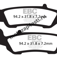 Колодки тормозные ST098 (EBC FA450)