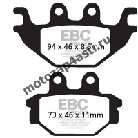 Колодки тормозные ST099 (EBC FA377)