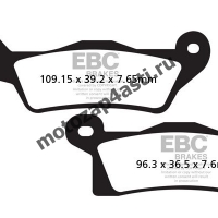 Колодки тормозные ST108 (EBC FA617)