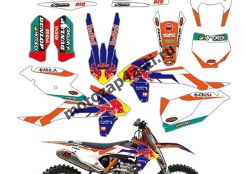 Наклейки для мотопластиков Honda, Yamaha, Kawasaki, Suzuki.