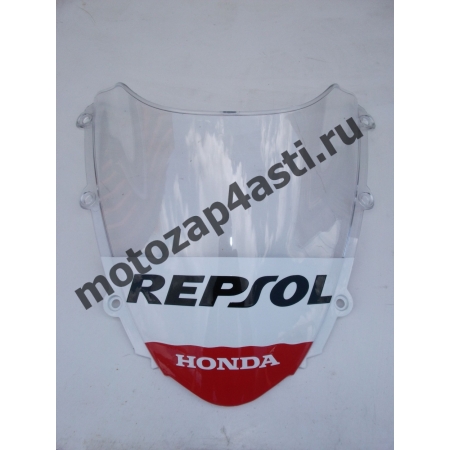 Ветровое стекло CBR1000rr Дабл-Бабл 2004-2007 Repsol