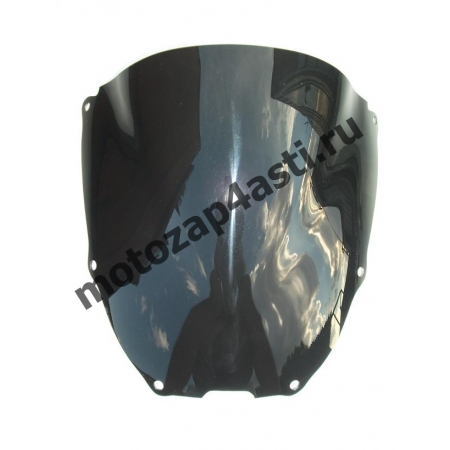 Ветровое стекло VTR1000 SP1/SP2 Дабл-Бабл 01-03 Черное