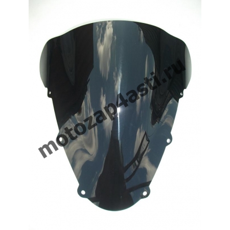 Ветровое стекло ZZR1200 2002-2005 Дабл Бабл Черное