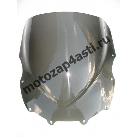 Ветровое стекло ZZR400II/ZZR600 1993-2007 Дабл Бабл Дымчатое