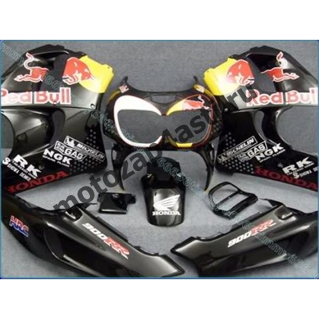 Комплект пластика Honda CBR900RR 98-99 RedBull Black.